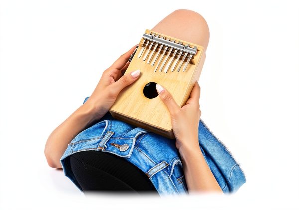 Milisten DIY Kalimba Kit Acrylic Metal-6