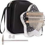 LUCKIPLUS 17 Key Kalimba Thumb Piano-0