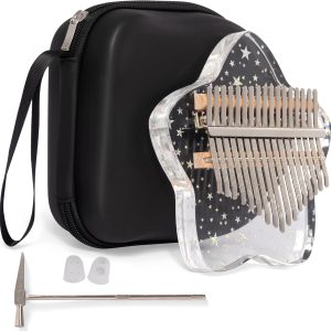 LUCKIPLUS 17 Key Kalimba Thumb Piano-0