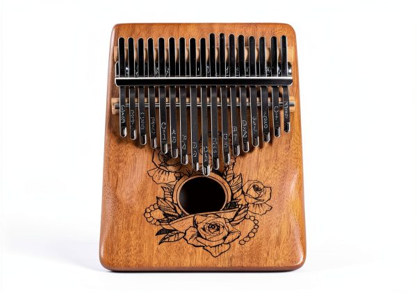 Rrayia Mahogany Thumb Piano Musical Instrument-2