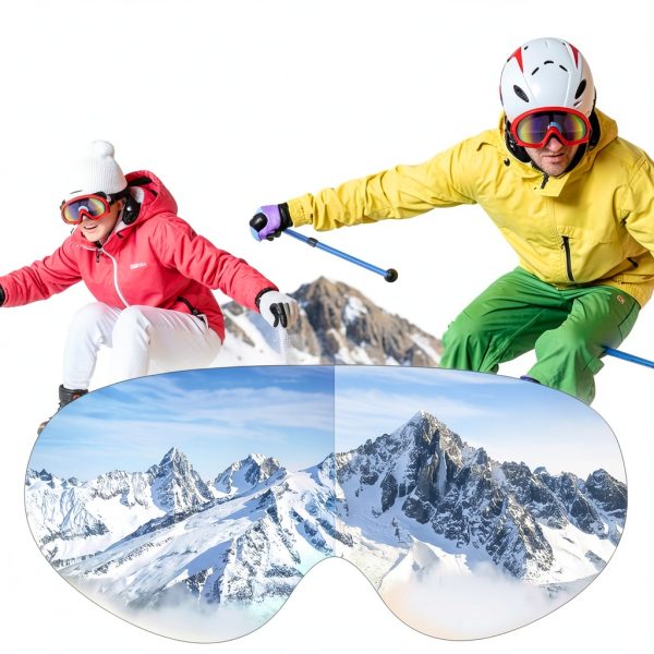 XILEDUO Snowmobile Goggles Unisex Ski Helmet Compatible-6