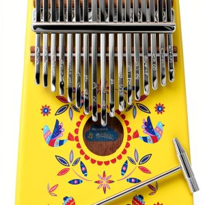 Kids Wooden Kalimba Musical Instrument-0