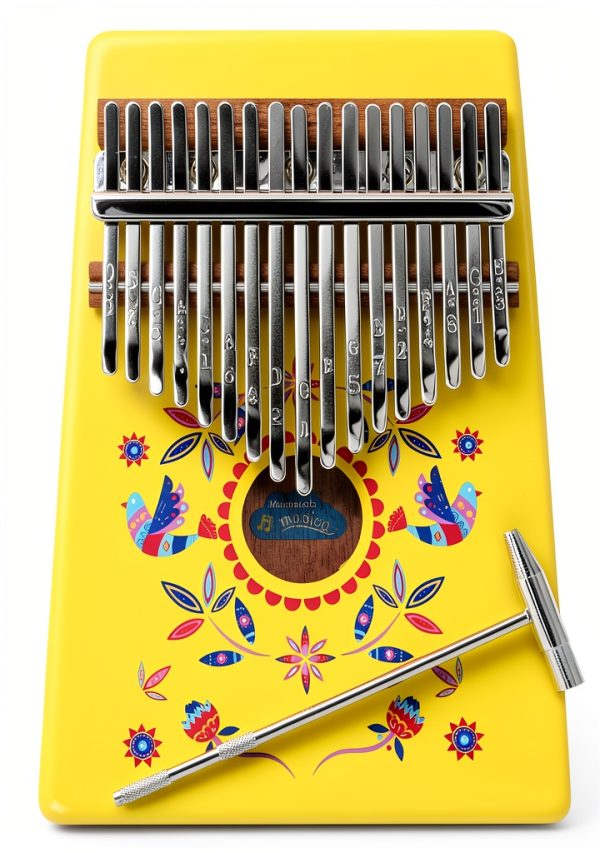 Kids Wooden Kalimba Musical Instrument-0