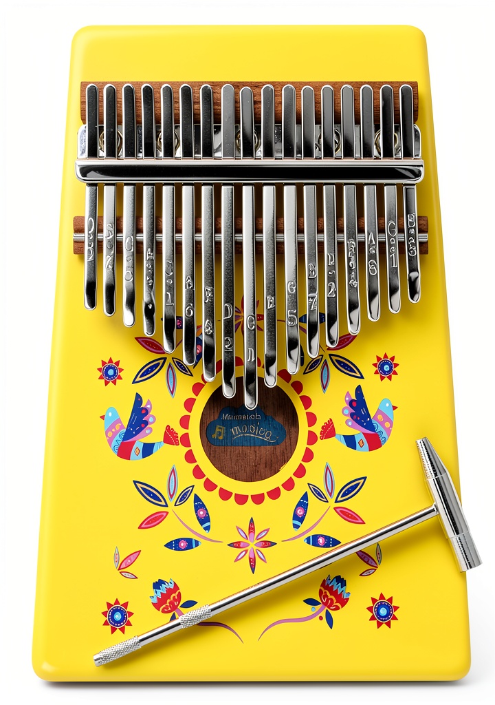 Kids playing kalimba