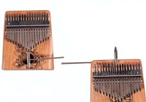 Rrayia Mahogany Thumb Piano Musical Instrument-4
