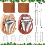 eBoot 8 Keys Mini Piano Set Wood-0