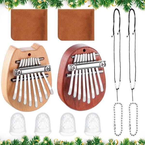 eBoot 8 Keys Mini Piano Set Wood-0
