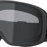 Ski Goggles Matte Black Frame With Gray Lens-0