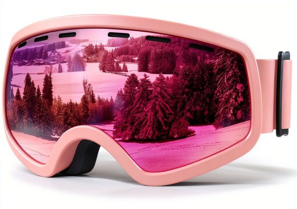 Kids Snowboarding Goggles Pavo TPU UV Frame-0