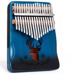 Harewu 17 Keys Thumb Piano Musical Instrument-0