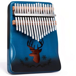 Harewu 17 Keys Thumb Piano Musical Instrument-0