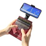 Claret Red Thumb Piano JOOLEER Musical Instruments-0