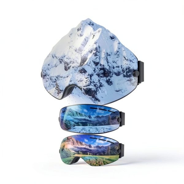 Snowmobile Goggles PH00098 Unisex Adult-1
