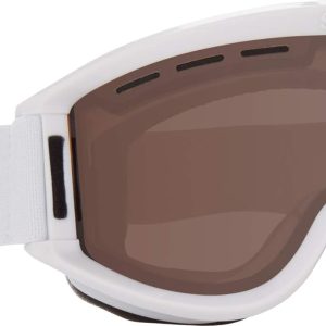 Spy Optic White Frame/Bronze Lens Goggles-0