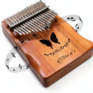 Loyajun Mahogany Wood Kalimba Musical Instrument-0