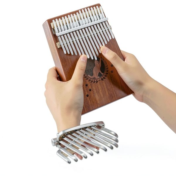 LEKATO 17 Keys Wooden Kalimba Thumb Piano-1