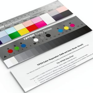 Tiffen Light Meter Calibration Chart 8" Grey Scale-0