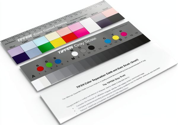 Tiffen Light Meter Calibration Chart 8" Grey Scale-0