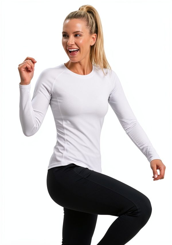 Compression Long Sleeve Top BrandX Women Active-4
