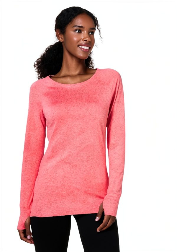 Amazon Essentials Women's Long Sleeve Workout Top-1