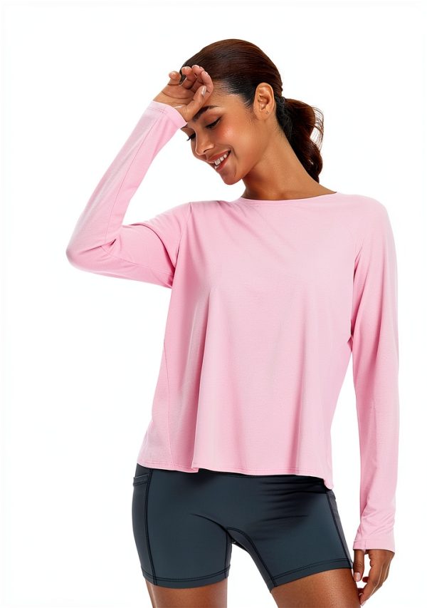 ActiveFit Women's Long Sleeve Running Top UV-4