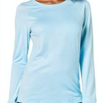 Amazon Essentials Women's Long Sleeve Workout Top-0