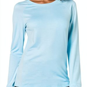 Amazon Essentials Women's Long Sleeve Workout Top-0