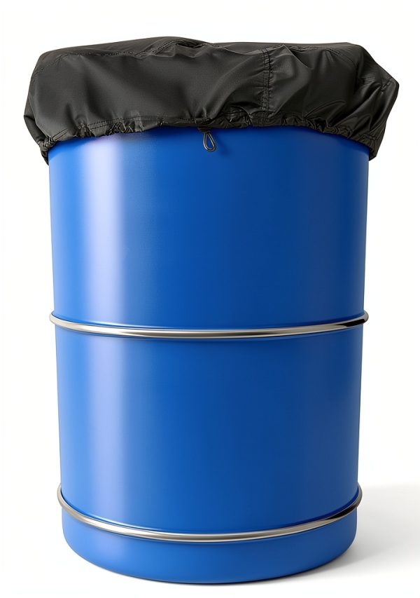 55 Gallon Drum HEYXI Waterproof Silver Coated Oxford Fabric Storage-4