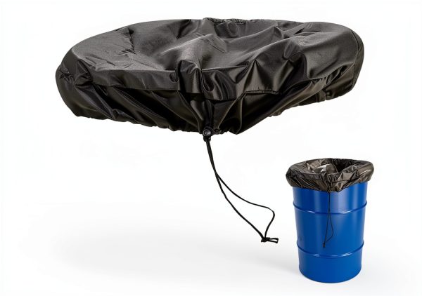 55 Gallon Drum HEYXI Waterproof Silver Coated Oxford Fabric Storage-0