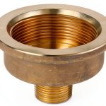 Justrite Brass Drum Vent Adapter for 3/4 inch Bung Opening-0